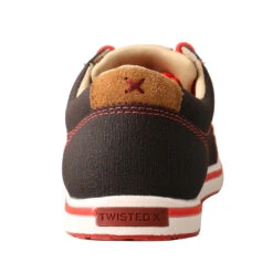 Twisted X Ladies Kicks Black And Red Lace Up Shoes WCA0051 -Western Cowboy Equipment WCA0051 06