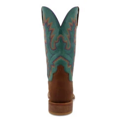 Twisted X Ladies Tech X Cinnamon & Turquoise Square Toe BootsWXTL001 8 Twisted X Ladies Tech X Cinnamon & Turquoise Square Toe BootsWXTL001 -Western Cowboy Equipment WXTL001 06