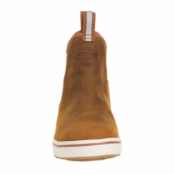 XTRATUF® Men's 6' Leather Orange Ankle Deck Boot XAL700 -Western Cowboy Equipment XAL700 1