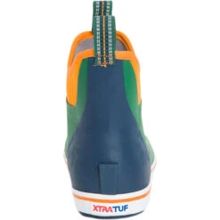 XTRATUF Men's Buoy Dark Green Ankle Deck Boot XMAB-307 -Western Cowboy Equipment XMAB307 4 EXTRALARGE