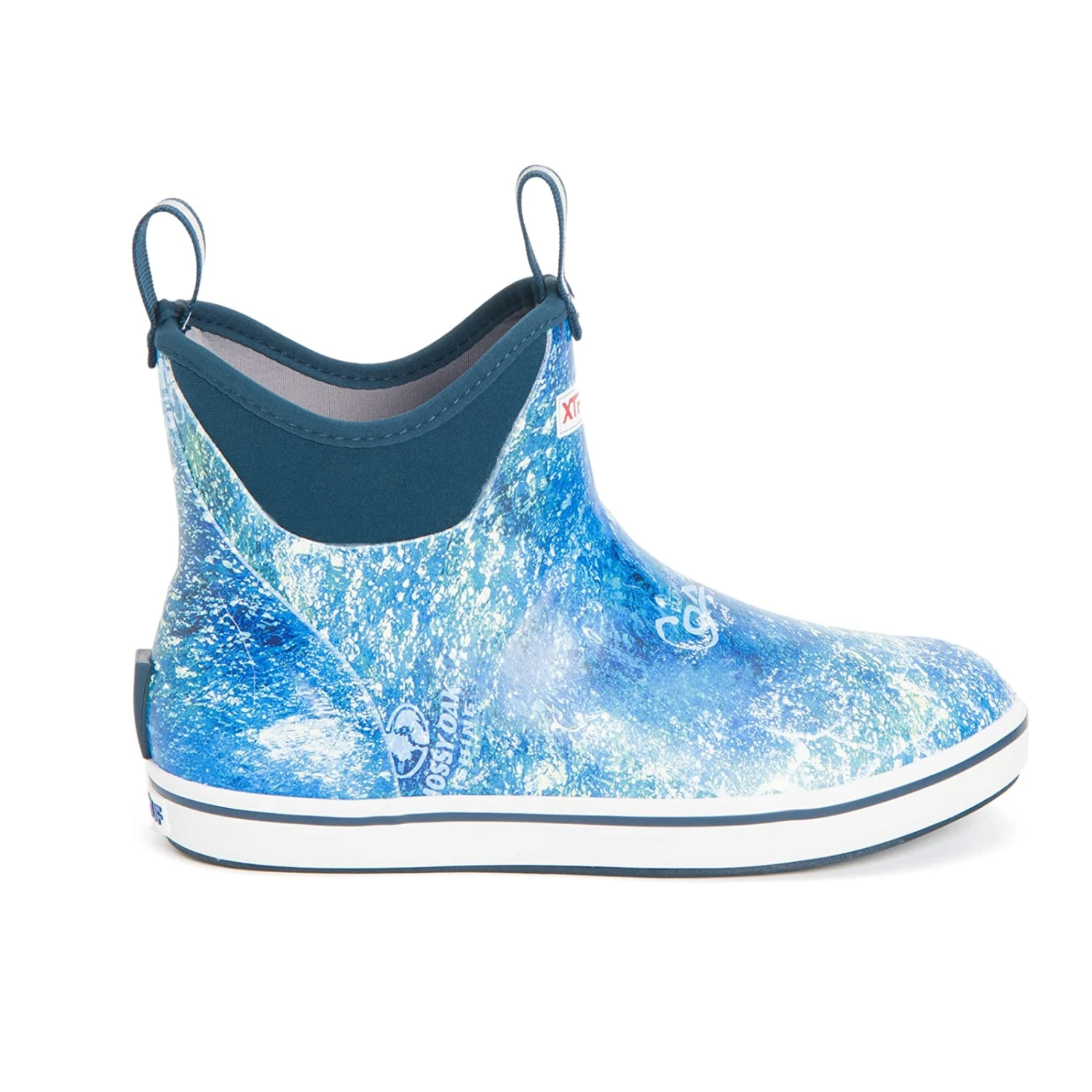 XTRATUF® Men's Mossy Oak 6" Inch Blue Ankle Deck Boots XMABMOC 5 XTRATUF® Men's Mossy Oak 6" Inch Blue Ankle Deck Boots XMABMOC - Image 3