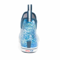 XTRATUF® Men's Mossy Oak 6" Inch Blue Ankle Deck Boots XMABMOC 12 XTRATUF® Men's Mossy Oak 6" Inch Blue Ankle Deck Boots XMABMOC -Western Cowboy Equipment XMABMOCc