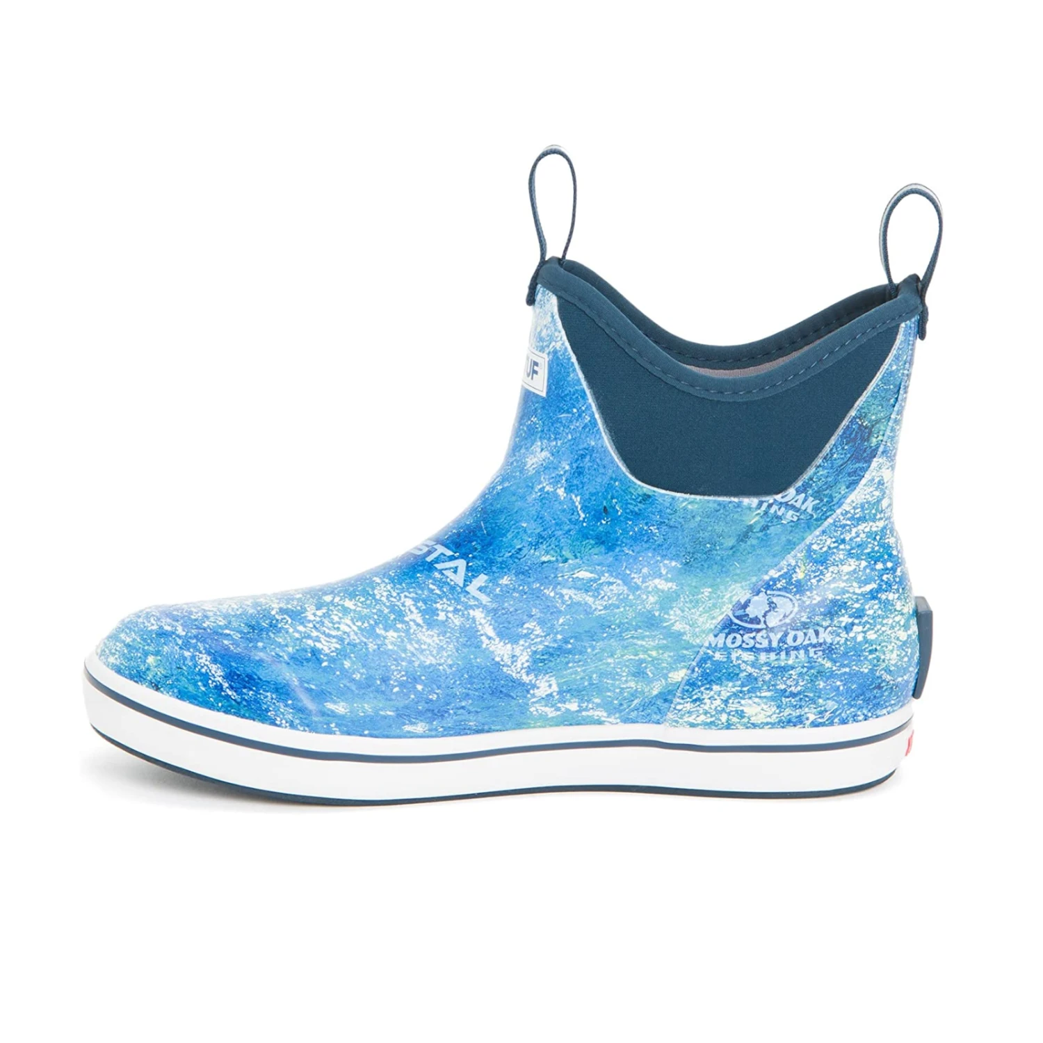 XTRATUF® Men's Mossy Oak 6" Inch Blue Ankle Deck Boots XMABMOC 6 XTRATUF® Men's Mossy Oak 6" Inch Blue Ankle Deck Boots XMABMOC - Image 4