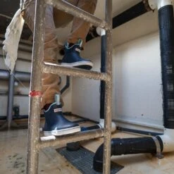 XTRATUF Ladies Navy Ankle Deck Boots XWAB-201 -Western Cowboy Equipment XWAB201 lifestyle EXTRALARGE