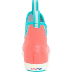 XTRATUF Ladies Coral Ankle Deck Boots XWAB-4CH 12 XTRATUF Ladies Coral Ankle Deck Boots XWAB-4CH -Western Cowboy Equipment XWAB4CH 4 EXTRALARGE