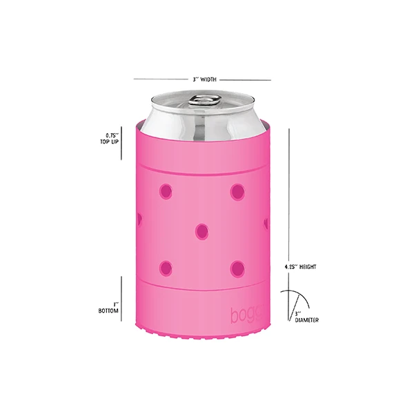 Bogg Bag Boozie 12oz Pink Koozie BB12-PNK 3 Bogg Bag Boozie 12oz Pink Koozie BB12-PNK