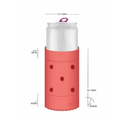 Bogg Bag Boozie Slim Coral Koozie BBS-COR