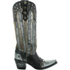 Yippee Ki Yay By Old Gringo Ladies Bloom Stars & Stripes Boots YL470-1 8 Yippee Ki Yay By Old Gringo Ladies Bloom Stars & Stripes Boots YL470-1 -Western Cowboy Equipment bloom womens 950733