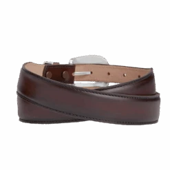 Justin® Men's Kingsland Dark Brown Western Belt C14095 -Western Cowboy Equipment brownbelt