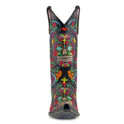 Old Gringo Women's Klak Skull Black Multicolor Cowgirl Boot L1300-1 -Western Cowboy Equipment dd9008 7 1 a59541bd 76c3 4e0b a4a0 5198baa5883a