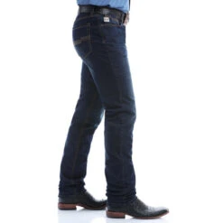Cinch Men's Jesse Slim Straight Mid Rise Jeans MB50738001 -Western Cowboy Equipment mb50738001 2copy 71 detail