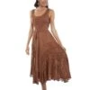 Scully Ladies Lace-Up Front Beige Sleeveless Dress HC118-BEI -Western Cowboy Equipment s l1600 040b6037 8bf1 419e 9147 1849b95edeac