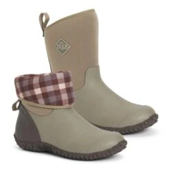 Muck Boot Company Muck Ladies Muckster II Mid Walnut Plaid Waterproof Boots WM2-9PLD 16 Muck Boot Company Muck Ladies Muckster II Mid Walnut Plaid Waterproof Boots WM2-9PLD -Western Cowboy Equipment wm2 9PLD 1